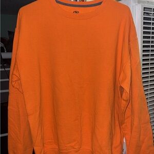 Athletic Works Vibrant Orange Sweatshirt